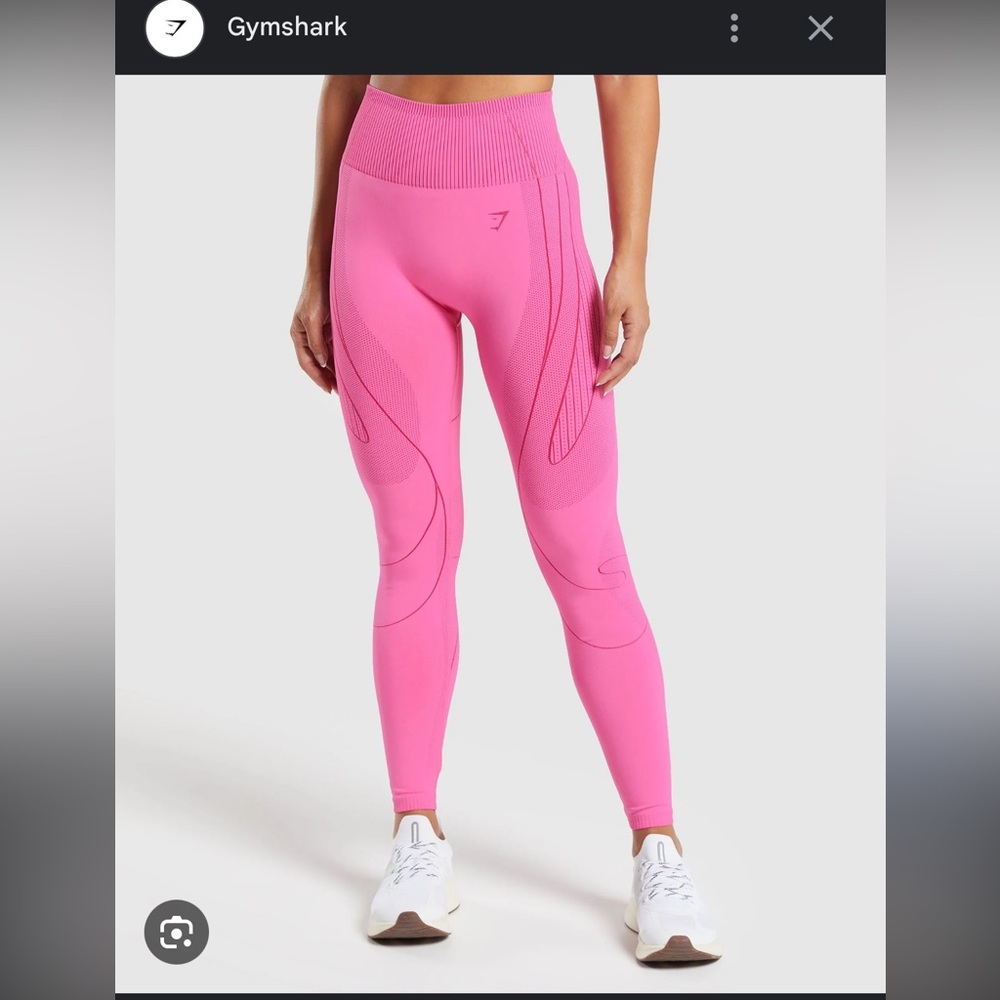 Gymshark Contour Heart Pink Leggings